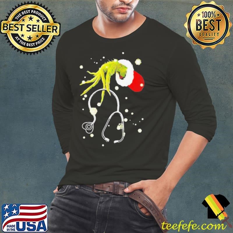 Grinch EMT Xmas Long Sleeve Tee
