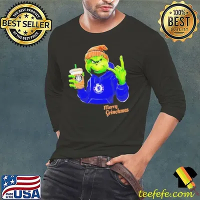 Grinch drink Starbucks Chelsea merry Christmas shirt