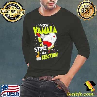 Grinch how Kamala stole the election Christmas shirt