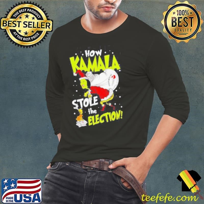 Grinch how Kamala stole the election Christmas shirt