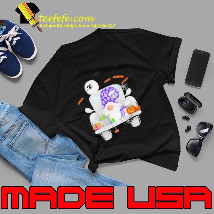 Halloween Gnomes With Truck Happy Shirt