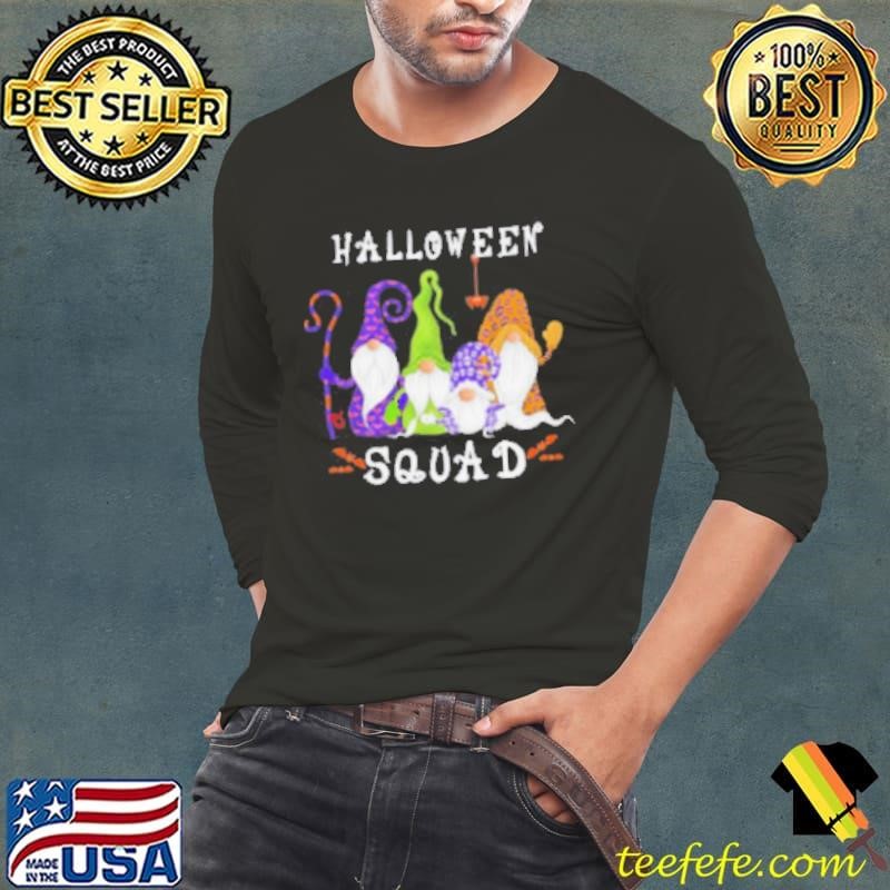 Halloween Squad Gnome Long Sleeve Tee