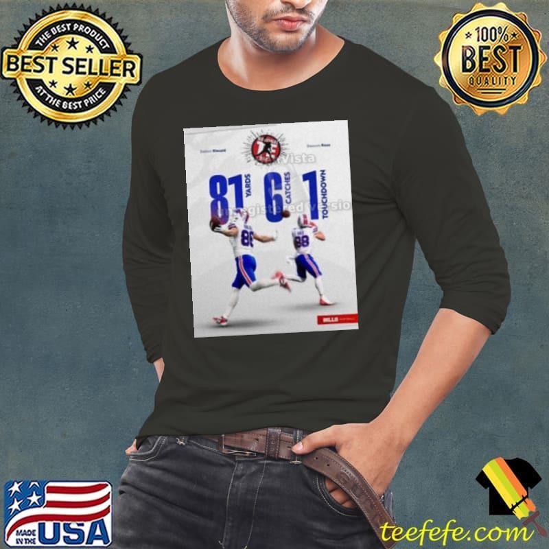 Happy National Tight Ends Day Dalton Kincaid Buffalo Bills Oct 27 2024 NFL 81 Yards, 6 Catches, 1 Touchdown Poster shirt