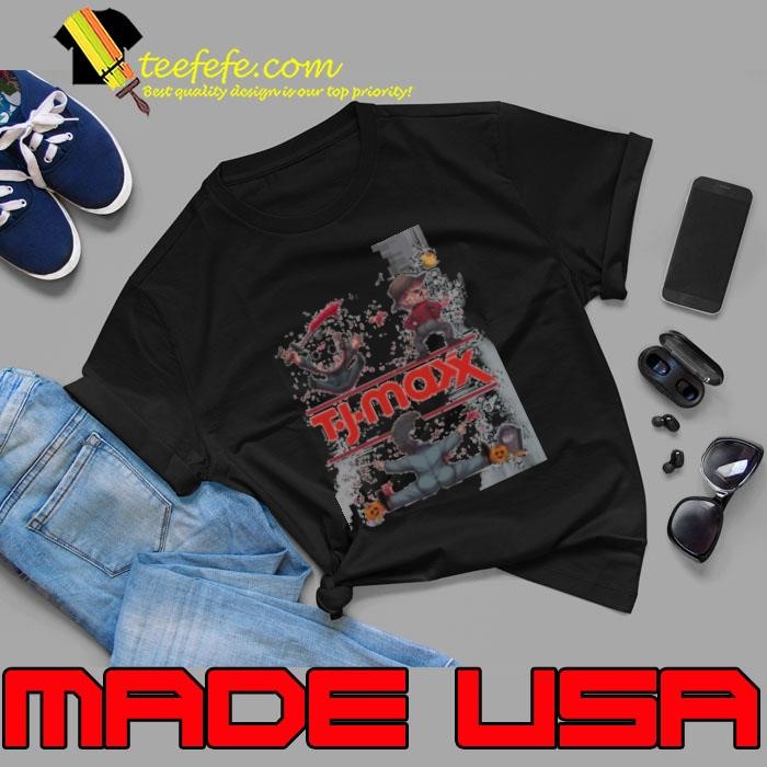 Horror Movie Characters TJ Maxx Halloween 2024 shirt