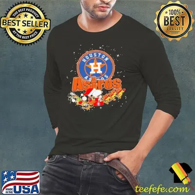 Houston Astros Snoopy Christmas shirt