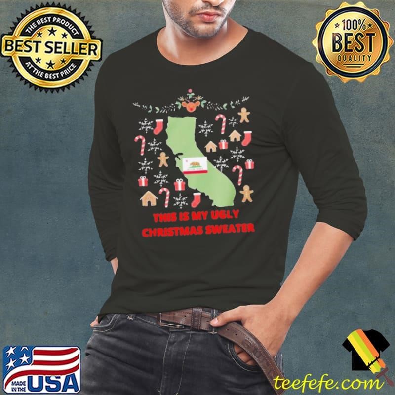 Houston Texans This Is My Ugly Christmas Long Sleeve Tee