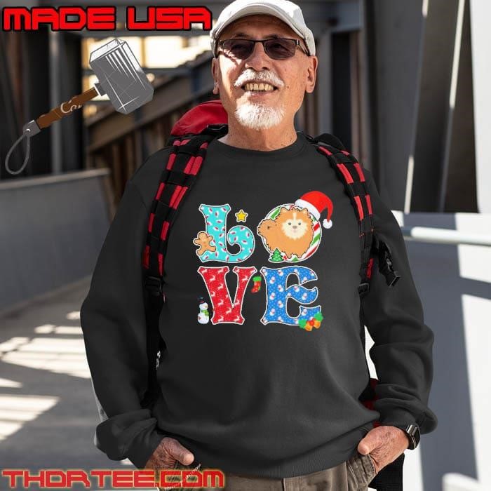 I Love Dog Affenpinscher Christmas Sweatshirt