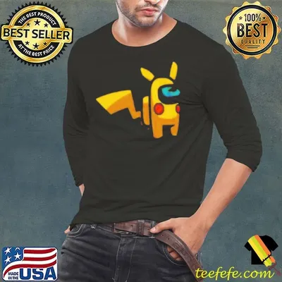 Impostor Among US Pikachu tshirt