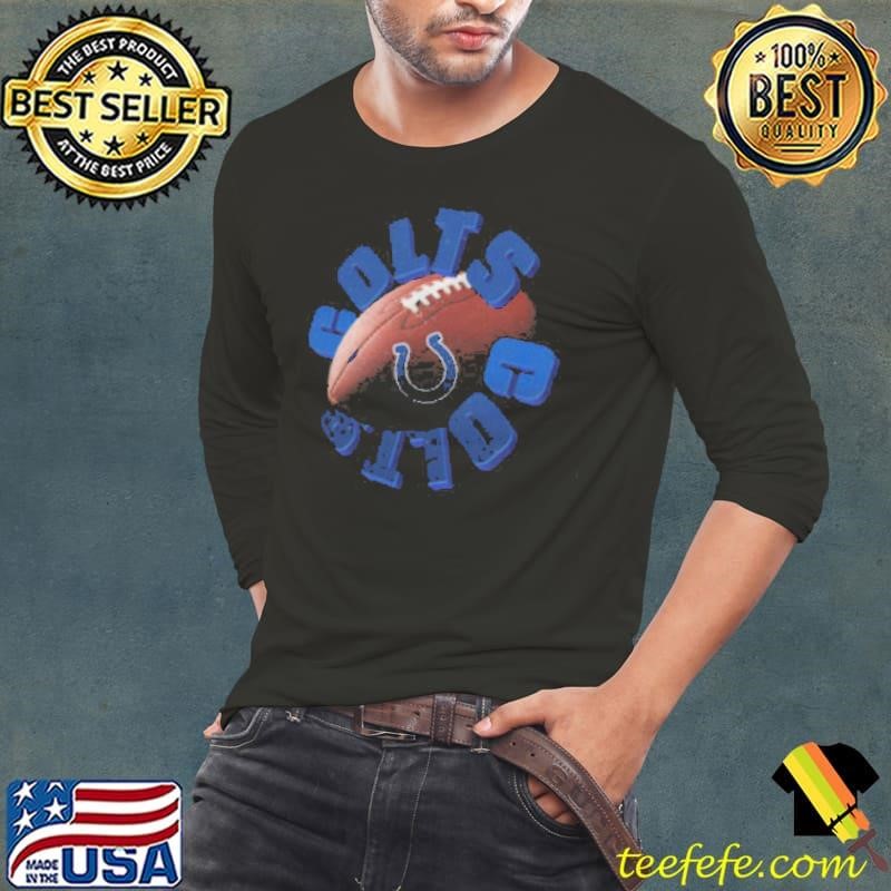 Indianapolis Colts Spiral Heavyweight Long Sleeve Tee