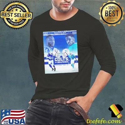 Indianapolis Colts vs. Miami Dolphins 2024 NFL Week 7 matchup Shirt