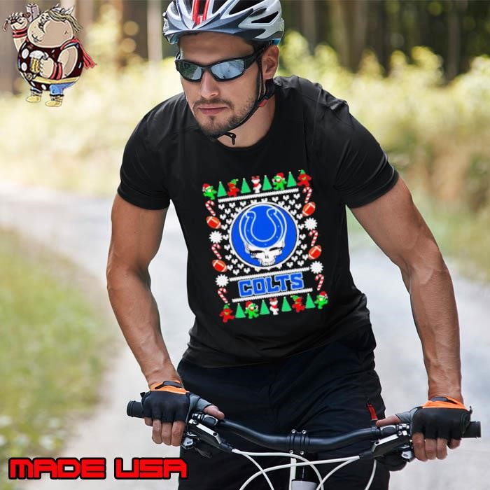 Indianapolis colts grateful dead ugly christmas Unisex