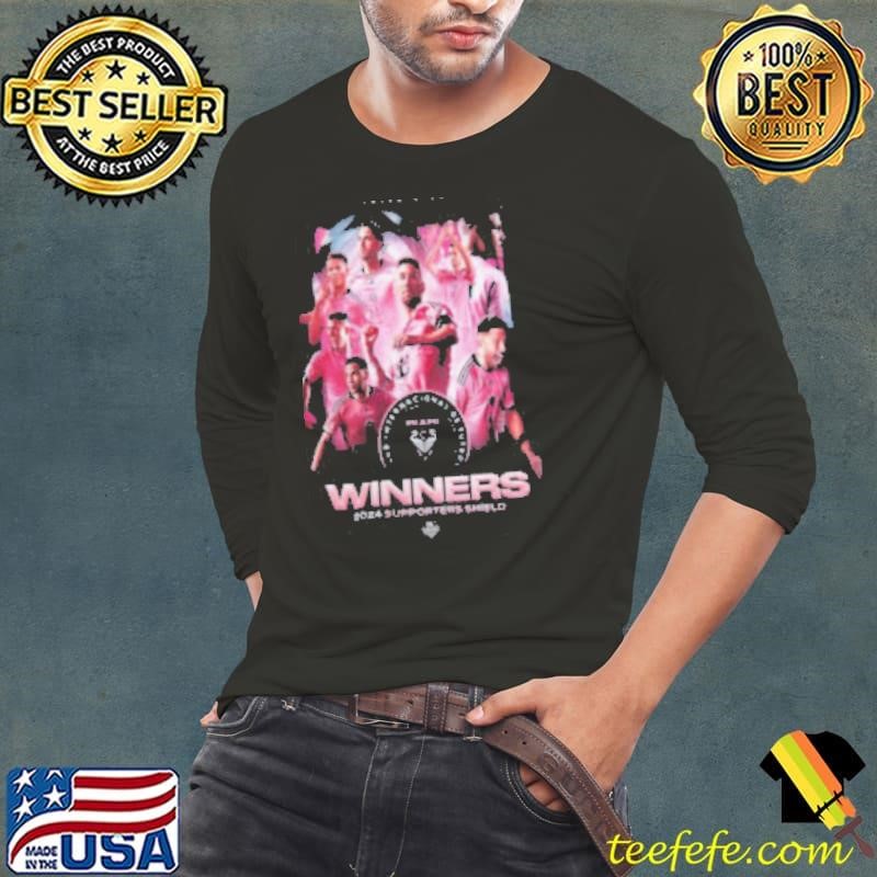 Inter Miami Wins The 2024 Supporters Shield Champions Long Sleeve Tee