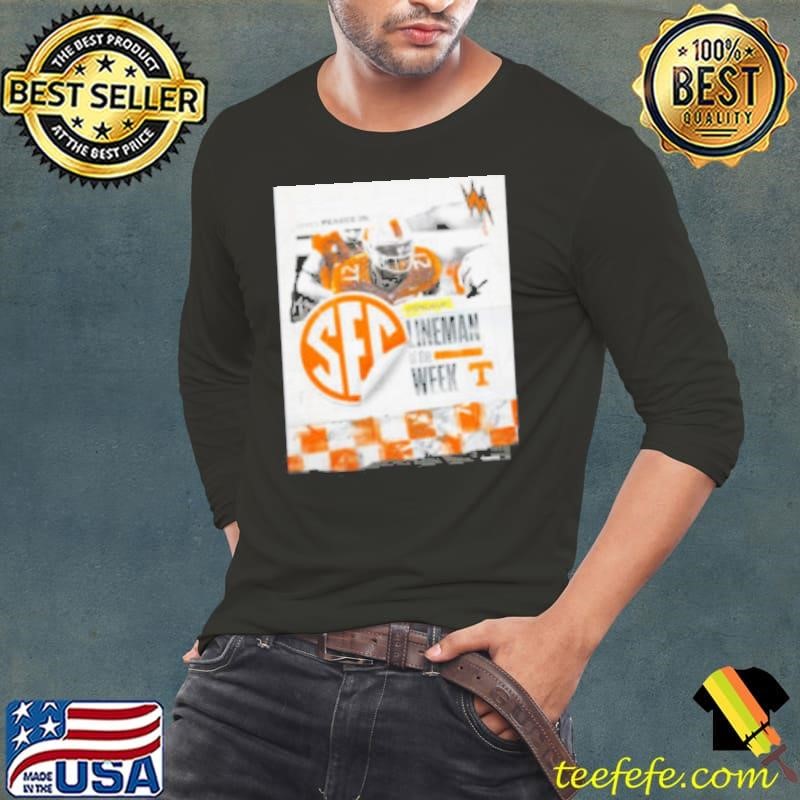 James Pearce Jr Tennessee Vols Lineman Of The Week Shirt