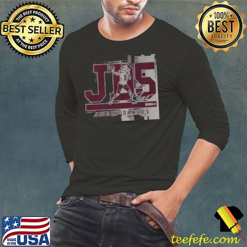 Jayden Daniels Washington Commanders JD5 Signature Long Sleeve Tee