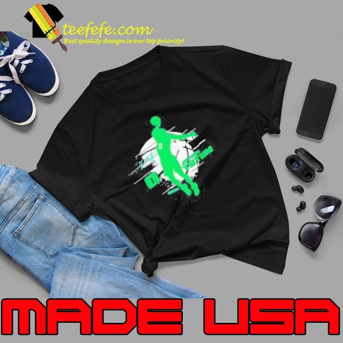 Jayson Tatum 0 Boston Silhouette Basketball Signature Unisex