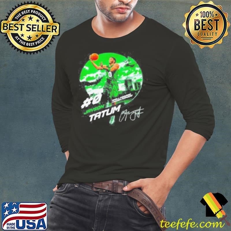 Jayson Tatum City Emblem Basketball Signature Retro Long Sleeve Tee