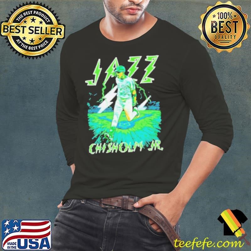Jazz Chisholm Jr New York Yankees baseball graphic shirt