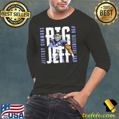 Jeffery Simmons Tennessee Chest Pound Football Shirt