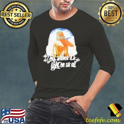 Jesus Gold Shines Its Light On Us All Shirt