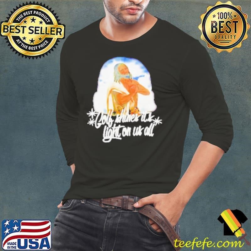 Jesus Gold Shines Its Light On Us All Shirt
