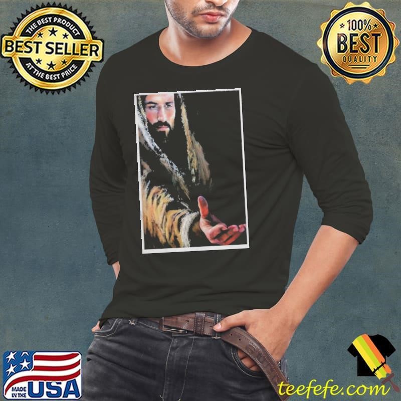 Jesus Reaching Hand shirt
