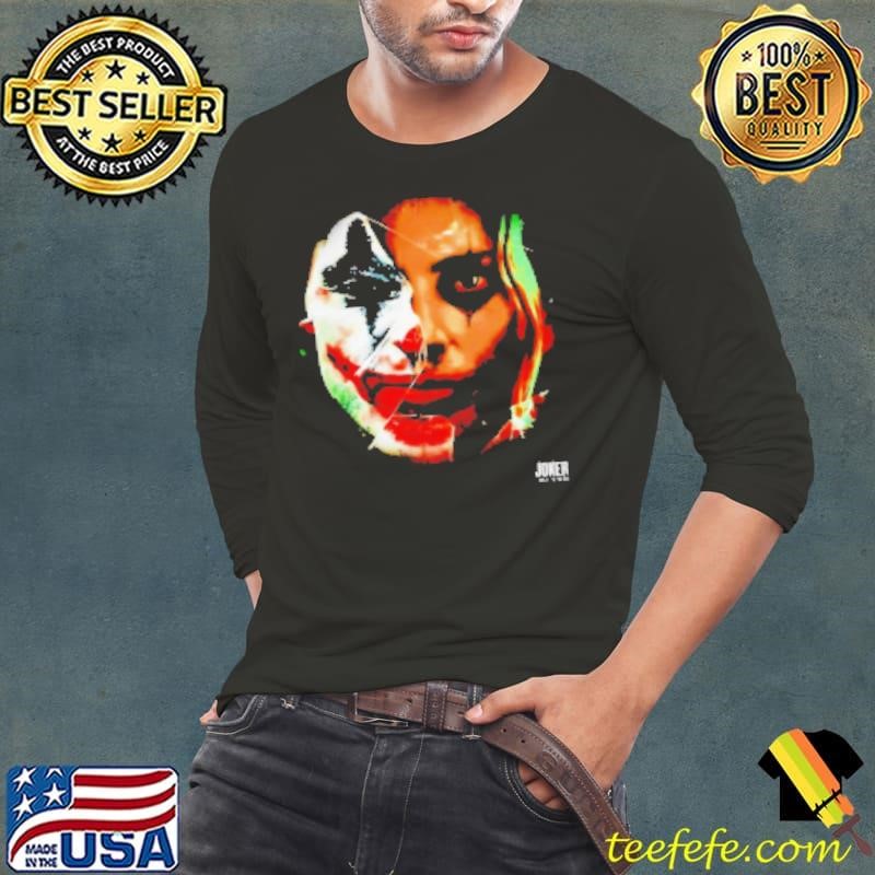 Joker Folie A Deux Big Face Graphic Long Sleeve Tee