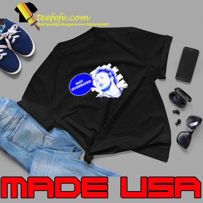 Josh Allen Not Overrated Buffalo NFLPA Football Unisex Josh Allen Not Overrated Buffalo NFLPA Football Unisex
