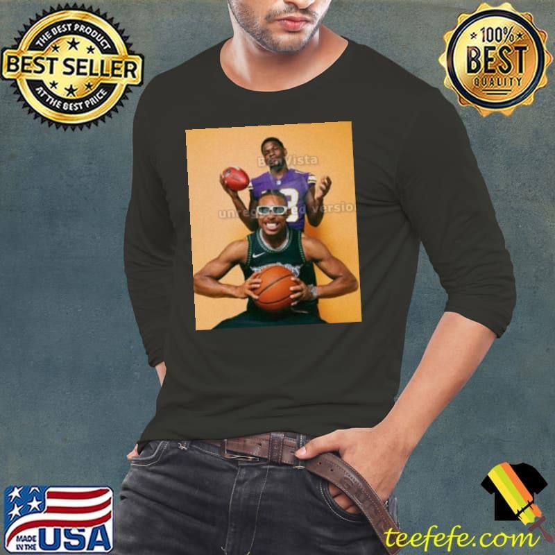 Justin Jefferson And Anthony Edwards Minnesota Sports Photo shirt
