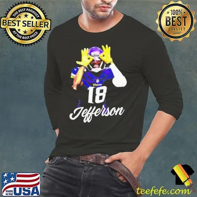 Justin Jefferson Vikings Football shirt