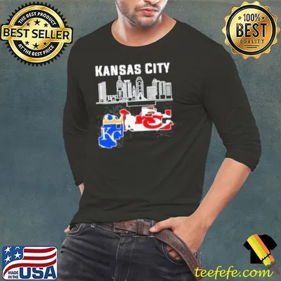 Kansas City Kansas City Royals Kansas City Chiefs City Maps 2024 Shirt