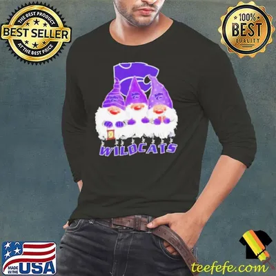 Kansas State Wildcats Gnomies Christmas shirt