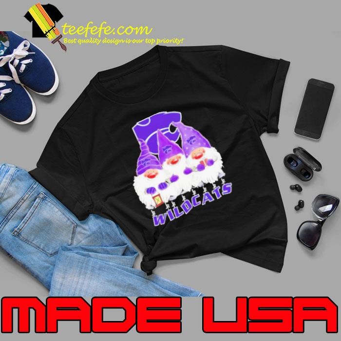 Kansas State Wildcats Gnomies Christmas Unisex