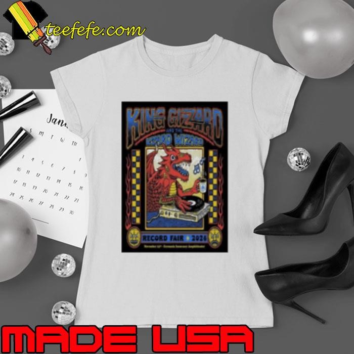 King Gizzard And The Lizard Wizard On November 15 2024 In Austin TX Poster Shirt
