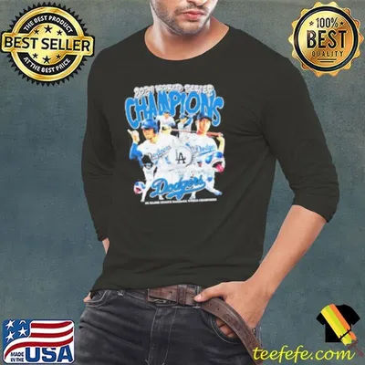 LA Dodgers 2024 World Series Champions 8x Major League Baseball World Champions shirt