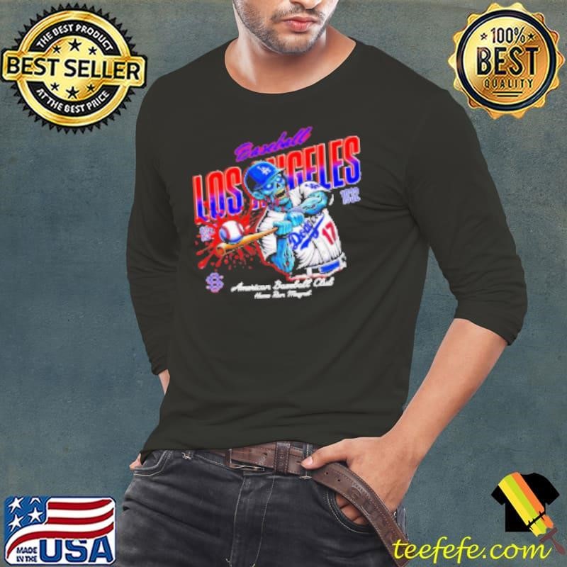 LA Dodgers American Baseball Club Home Run Long Sleeve Tee