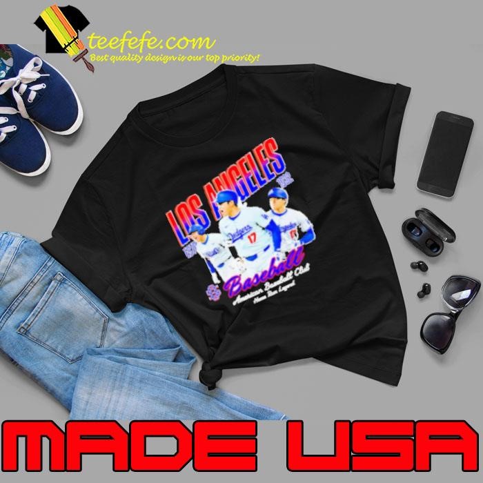 LA Dodgers Shohei Othani Baseball Design Shirt