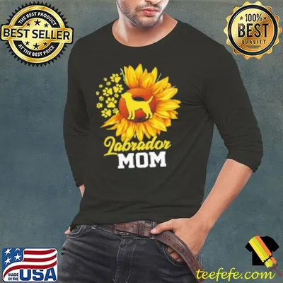 Labrador Mom Mother's Day Labrador Dog Shirt