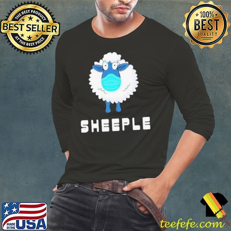 Lamb face mask sheep shirt