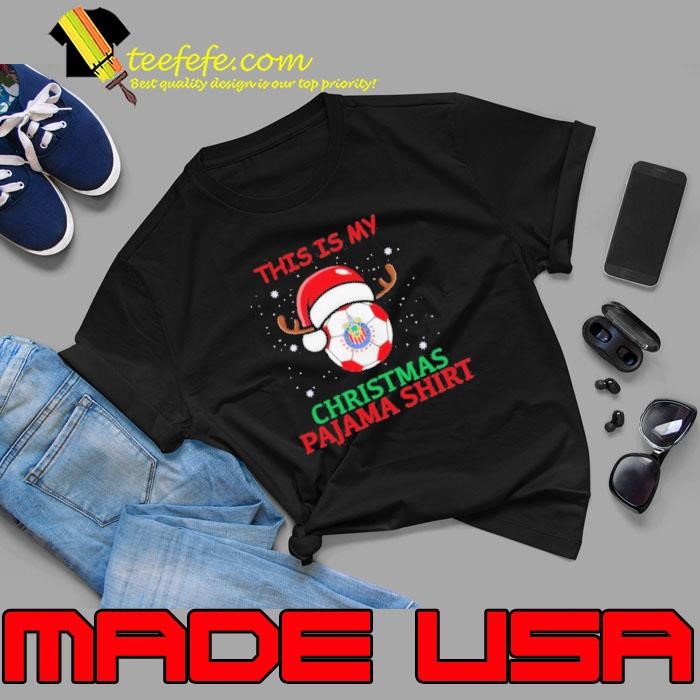 Las Chivas De Guadalajara Reindeer Soccer This Is My Christmas Pajama Unisex