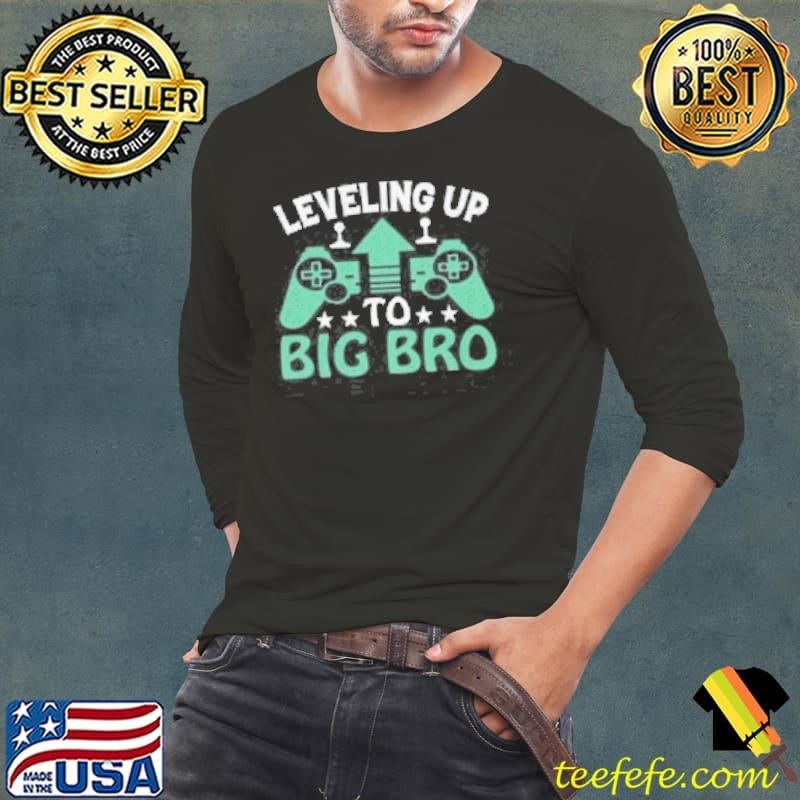 Leveling Up Big Bro Long Sleeve Tee