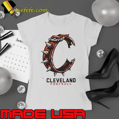 Logo Cleveland Football shirt