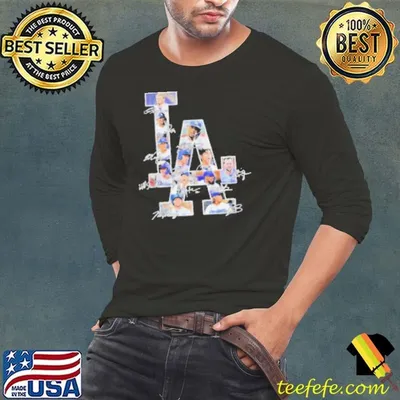 Los Angeles Dodgers Logo Team Players World Series Shirt