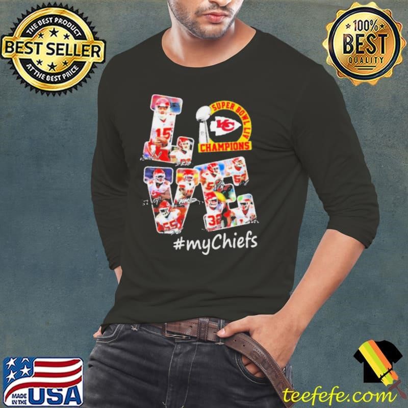 Love Kansas City Chiefs shirt - Copy