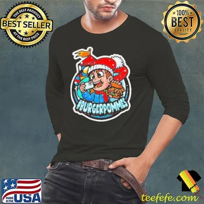 Lukasbs Burgerpommes Christmas 2024 shirt