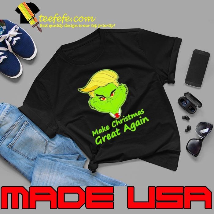 Make Christmas Great Again TrumpGrinch Xmas Unisex
