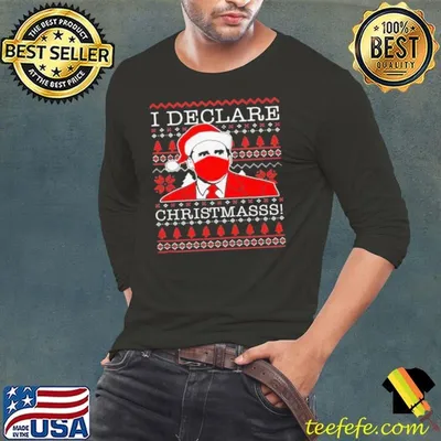 Michael Scott I declare Christmass quarantine shirt