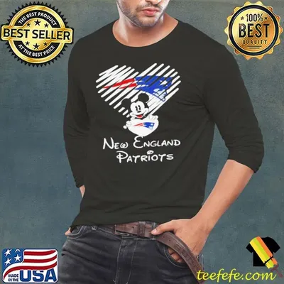 Mickey Mouse Love New England Patriots shirt