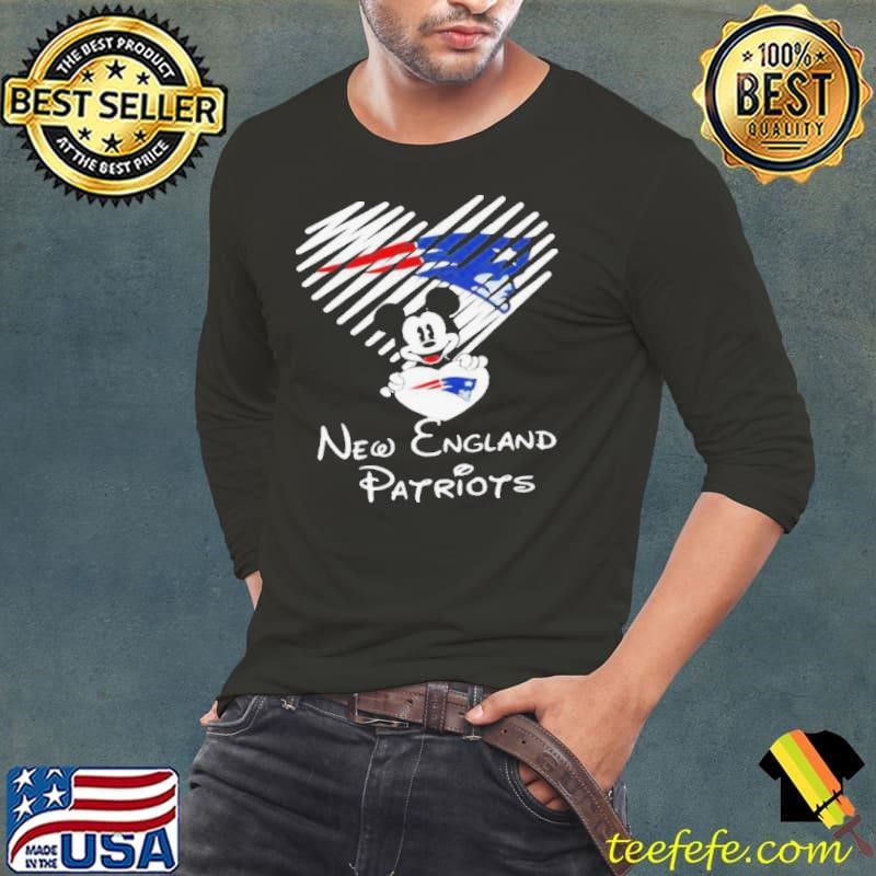 Mickey Mouse Love New England Patriots shirt