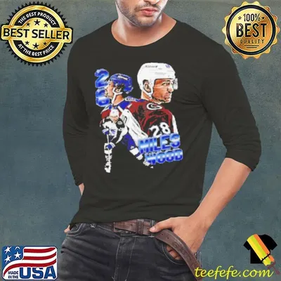Miles Wood Colorado Avalanche 28 jersey Shirt
