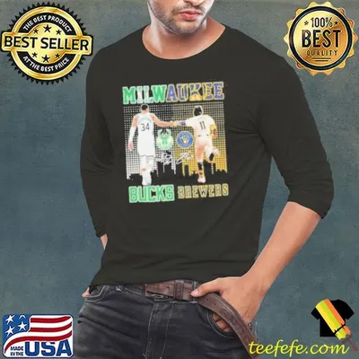 Milwaukee Bucks Milwaukee Brewers City Signature Shirt